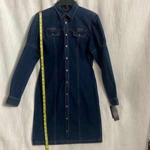 Ralph Lauren long sleeve denim look dress.